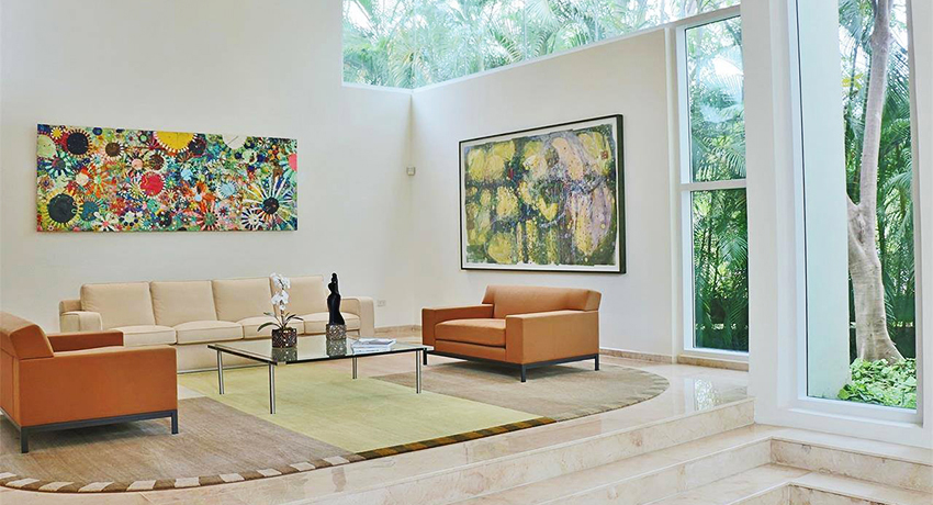 Luxury real estate and fine arts markets are more intertwined than ever